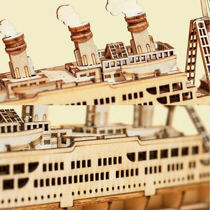 Classic 3D Wood Puzzles; Rolife Cruise Ship