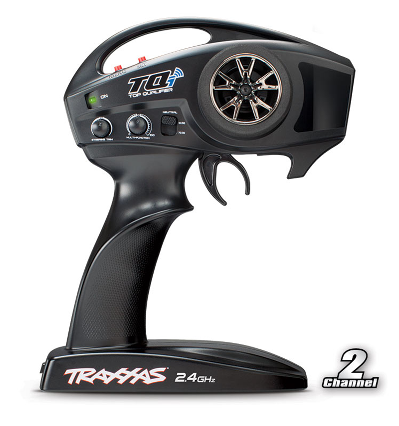 TQi 2.4 GHz High Output radio system, 2ch, Traxxas Link enabled, TSM (2ch tx, 5ch micro rx): 6509R