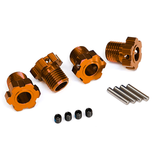 Wheel Hubs, Splined, 17mm (Orange): 8654A