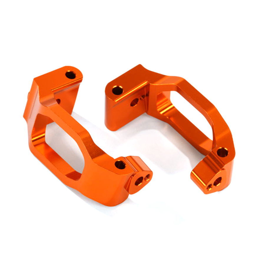 Caster Blocks (C-Hubs), Aluminum, Orange, Left and Right: 8932A