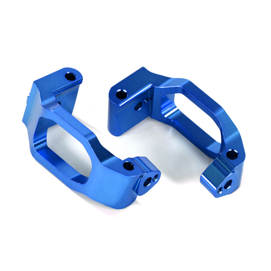 Caster Blocks (C-Hubs), Aluminum, Blue, Left and Right: 8932X