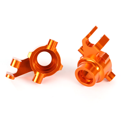 Steering Blocks, Aluminum, Orange, Left and Right: 8937A