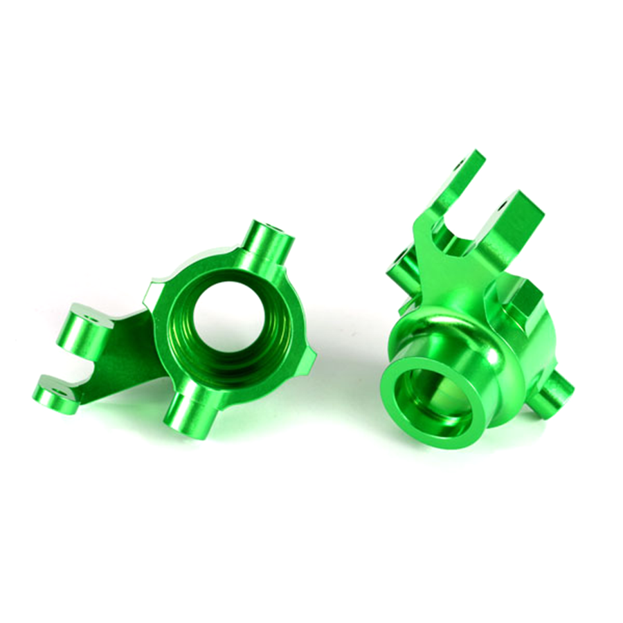 Steering Blocks, Aluminum, Green, Left and Right: 8937G