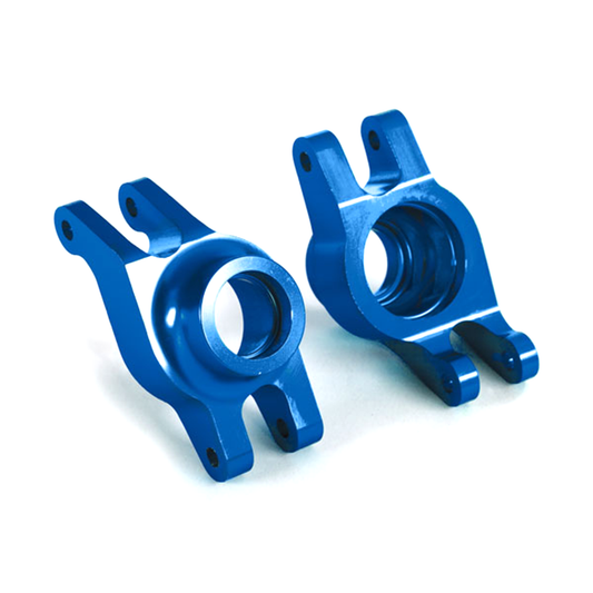 Carriers, Stub Axle, Aluminum, Blue (Left And Right): 8952X