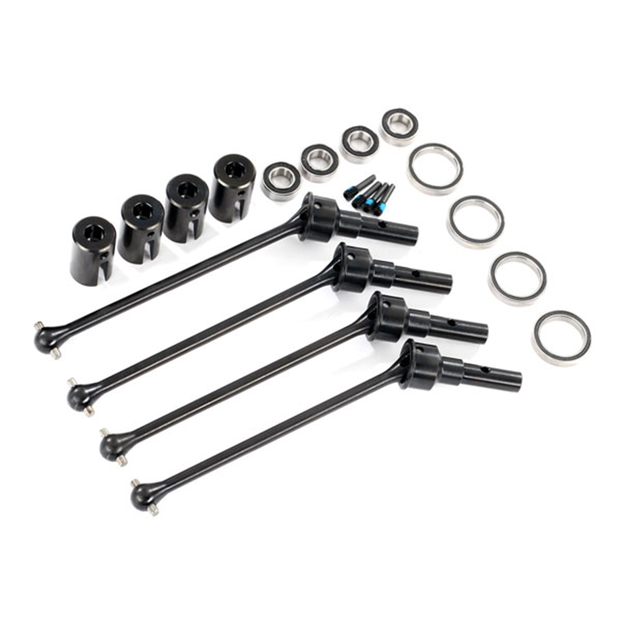 Steel Constant Velocity Driveshafts (For WideMaxx, Requires 17mm Hubs): 8996X