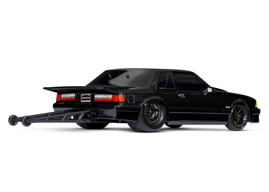 5.0 Mustang Fox Body for Drag Slash: Black: 9421A