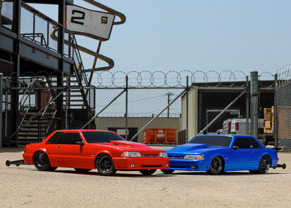 5.0 Mustang Fox Body for Drag Slash: Blue: 9421X