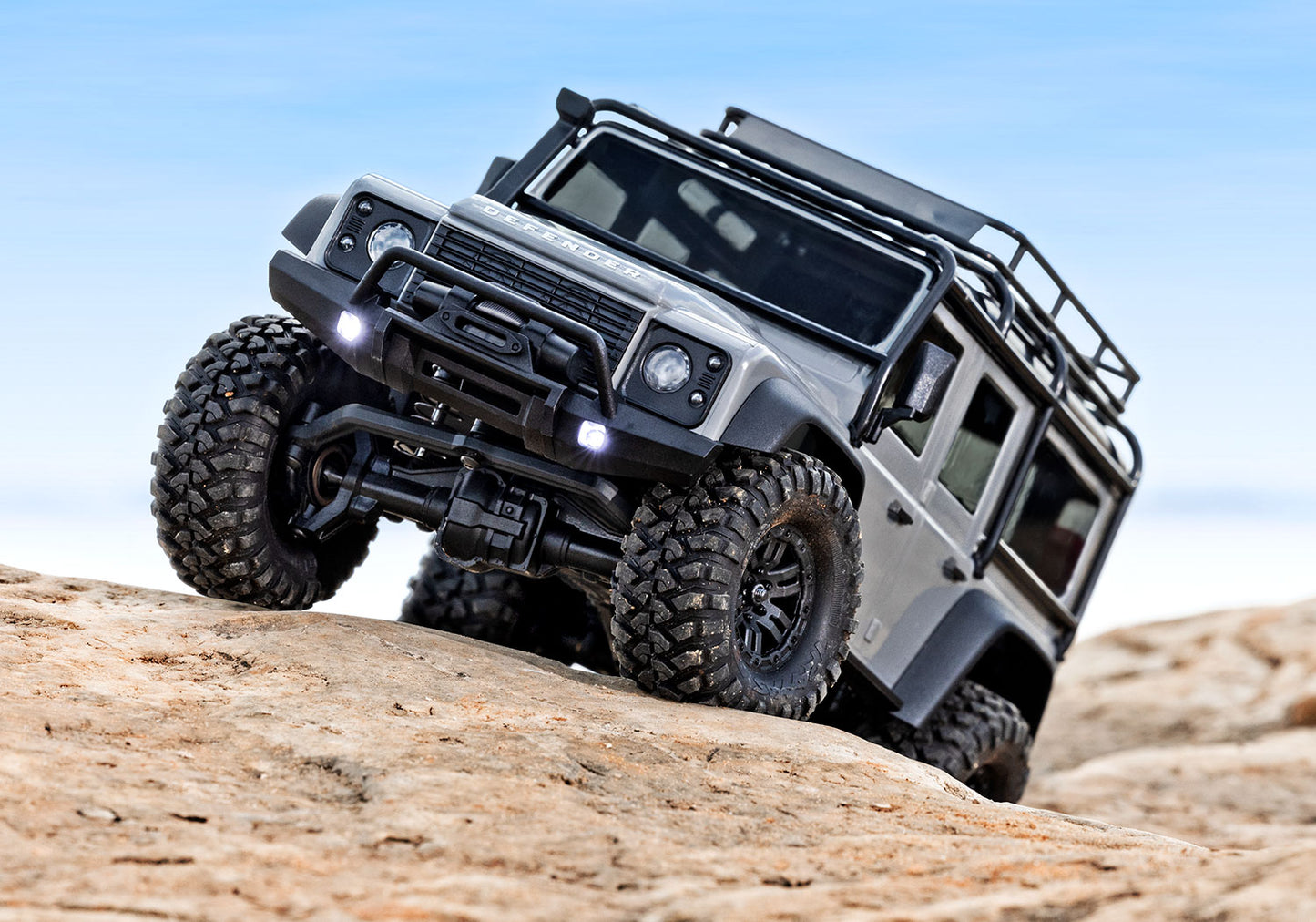 1/18 TRX-4M Land Rover® Defender®: Silver