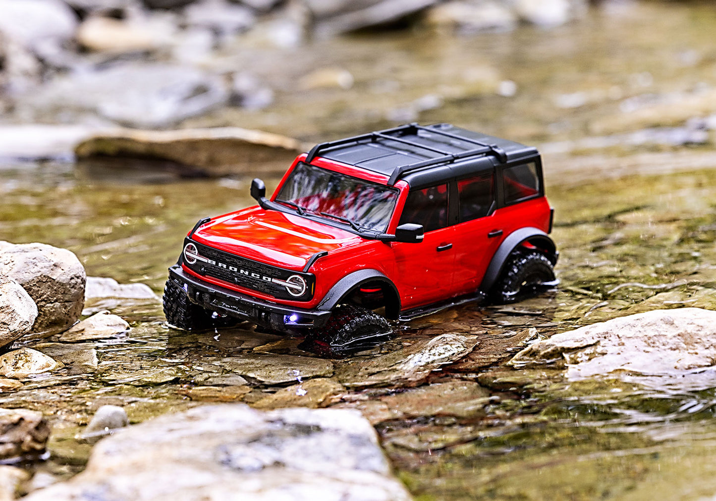 1/18 TRX-4M 4x4 Ford Bronco, RTR, Red