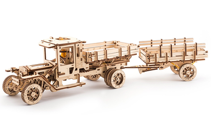 UGears Tanker, Fire Ladder & Chassis Additions<br>(for Truck UGM11)