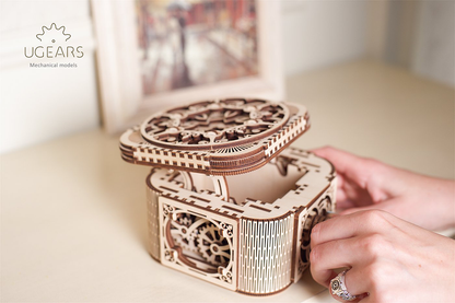 UGears Treasure Box Wooden 3D Model