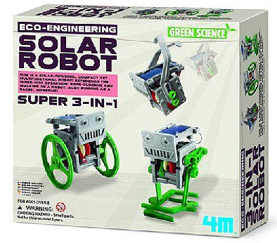 3-in-1 Mini Solar Robot