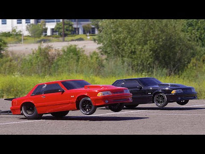 5.0 Mustang Fox Body for Drag Slash: Black: 9421A