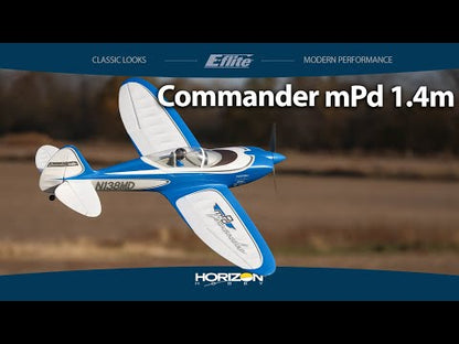 Commander mPd 1.4m BNF Basic w/AS3X & SAFE Select