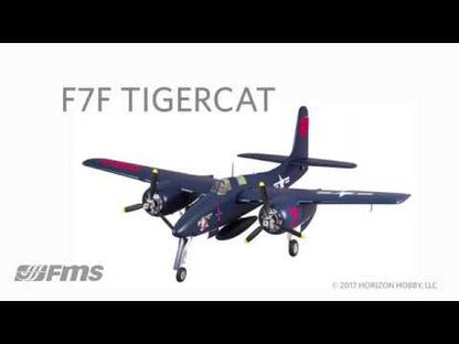 FMS F7F Tigercat 1700mm Blue PNP w/Reflex V2(SO)