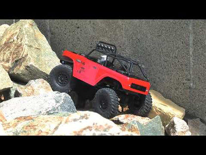 1/24 SCX24 Deadbolt, 4WD, RTR (Includes batttery & charger): Red