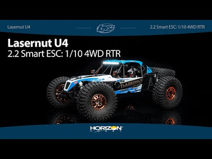 1/10 4WD RTR Lasernut U4 Blue, Smart ESC