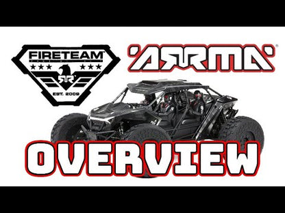 1/7 Fireteam 6S, 4WD, BLX, Speed Assault, RTR (Requires battery & charger): Black