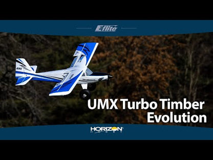 UMX Turbo Timber Evolution BNF Basic w/AS3X & SAFE