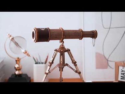 Mechanical Wood Models; Monocular Telescope