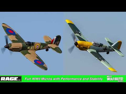 Messerschmitt Bf 109 Micro RTF Airplane w/PASS