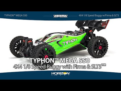 1/10 Typhon, 4WD, RTR (Includes battery & charger): Green