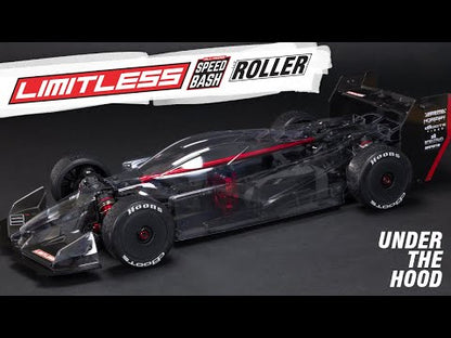 1/7 LIMITLESS V2 Speed Bash Roller Clear (Requires electronics, battery & charger)