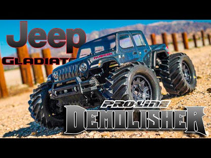 Body Clear 1/10 Jeep Gladiator Rubicon : Granite