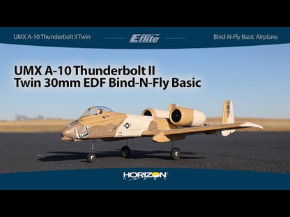 UMX A-10 Thunderbolt II 30mm EDF BNF Basic with AS3X and SAFE Select, 562mm