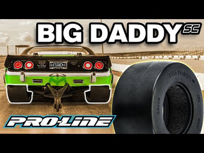 1/10 Big Daddy Wide Drag Slick MC Rear 2.2"/3.0" Drag Tire (2)