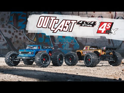 1/10 Outcast 4x4 4S BLX (Requires battery & charger): Blue